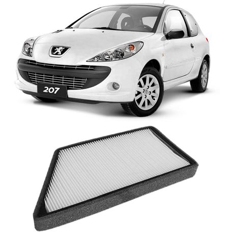 Filtro Cabine Ar Condicionado Peugeot 207 2009 a 2015 Wega