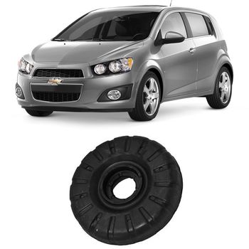 Coxim-amortecedor-dianteiro-para-Chevrolet-Sonic-2012-a-2014-peca-Axios-0212446-em-borracha-preta-