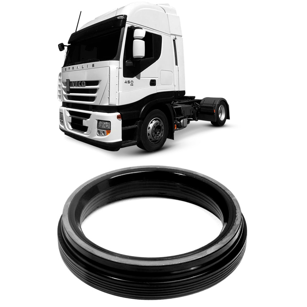 Retentor de roda traseiro para Iveco Stralis HD 450 2005-2008 Sabó