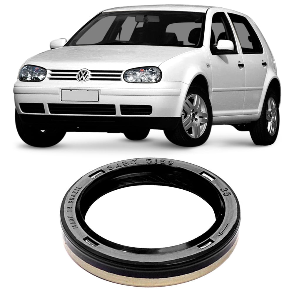 Retentor de virabrequim SABÓ para VW Golf 2001 a 2017