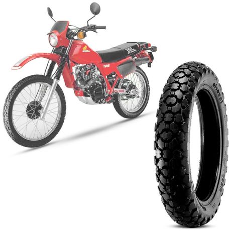 Pneu Moto XL 125s Levorin by Michelin Aro 18 110/80-18 58T Traseiro Dingo Evo