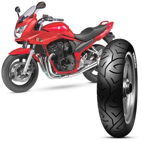 Pneu Moto Suzuki Bandit 600s Pirelli Aro 17 150/70-17 69h TL Traseiro Sport Demon