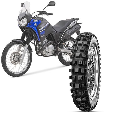 Pneu Moto Yamaha XTZ Tenere Pirelli Aro 18 120/100-18 Mt16 Traseiro Garacross