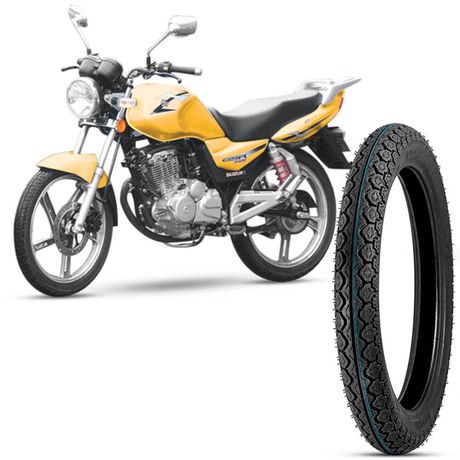 Pneu Moto Gsr 150i Levorin Aro 18 90/90-18 57p M/C Traseiro Dakar Evo