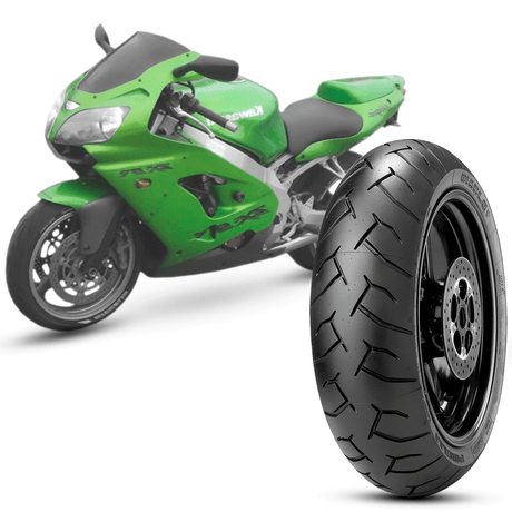 Pneu Moto Kawasaki Ninja Zx-9r Pirelli Aro 17 190/50r17 73w TL Traseiro Diablo