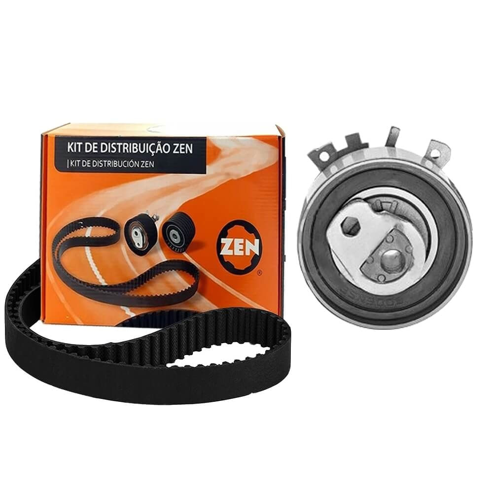Kit Correia Dentada Zen com correia, polias e embalagem
