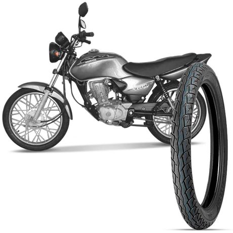 Pneu Moto Titan 125 Levorin by Michelin Aro 18 80/100-18 47p M/C Dianteiro Matrix