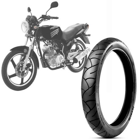 Pneu Moto Speed 150 Levorin by Michelin Aro 18 2.75-18 48p Dianteiro Traseiro Street Runner