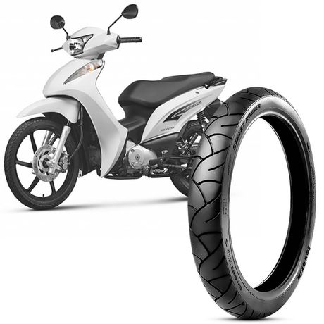 Pneu Moto Biz 125 Levorin by Michelin Aro 17 60/100-17 33l Dianteiro Street Runner