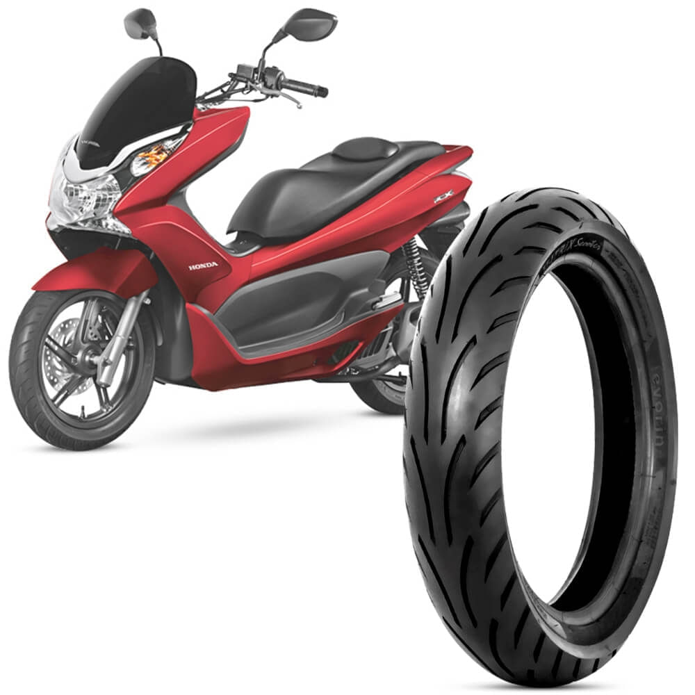Etiqueta INMETRO do Pneu Levorin Matrix Scooter mostrando eficiência energética, frenagem e ruído