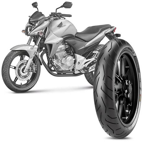 Pneu Moto CB 300R Pirelli Aro 17 120/70-17 58w Dianteiro Diablo Supercorsa SP