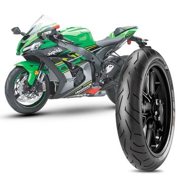 Pneu-dianteiro-Pirelli-Diablo-Supercorsa-SP-para-Ninja-300-aro-17-120-70-17-alta-performance-em-pista.