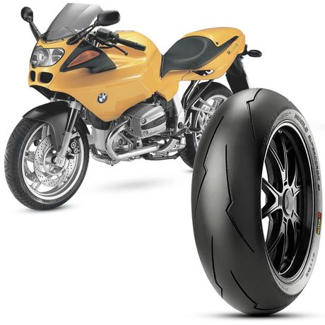 Pneu Moto R 1100 S Pirelli Aro 17 180/55-17 Tl 73w Traseiro Diablo Supercorsa Sp