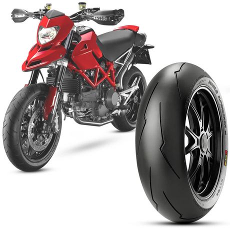 Pneu Moto Ducati 796 Pirelli Aro 17 180/55-17 Tl 73w Traseiro Diablo Supercorsa Sp