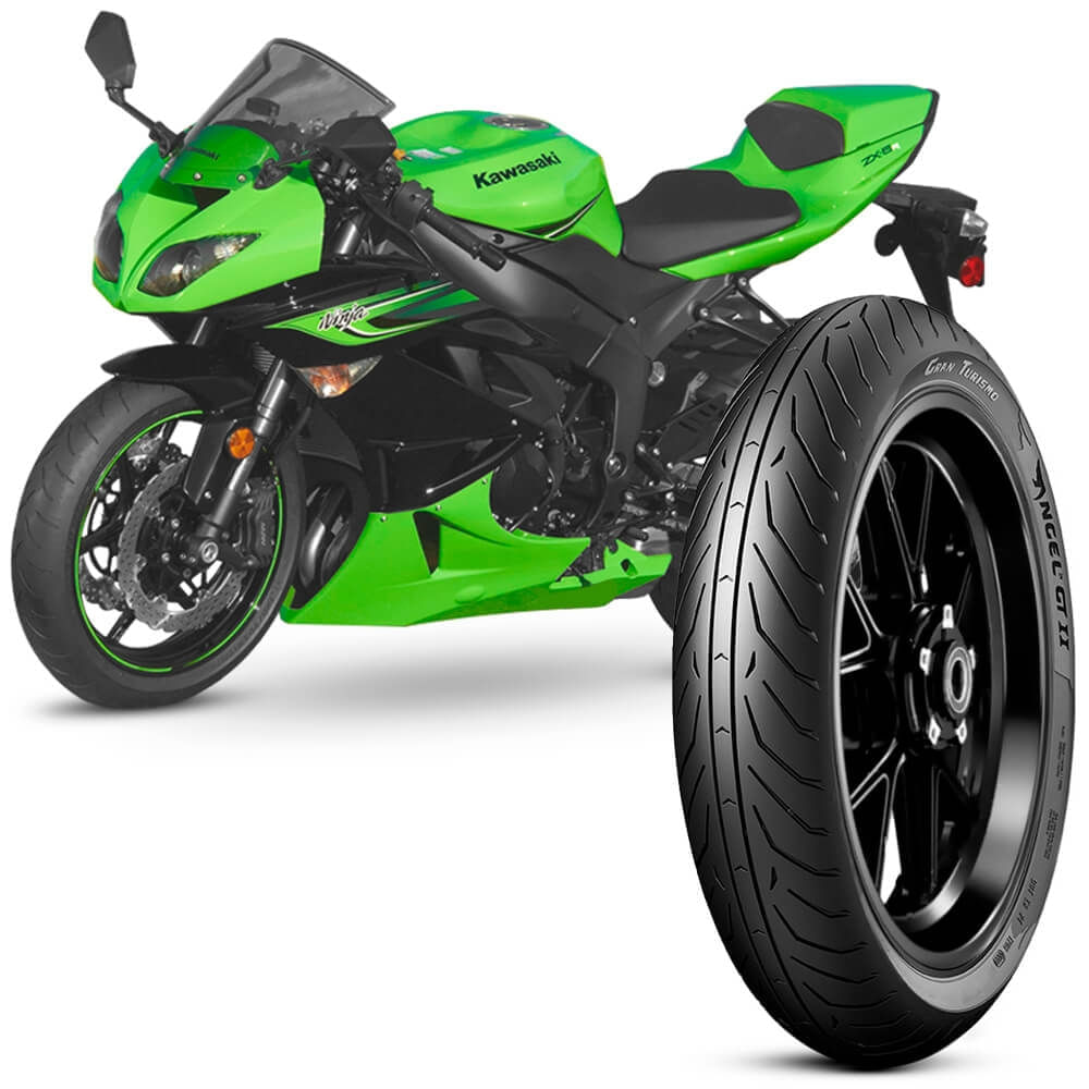 ぽ。 Pneu Moto Ninja Zx 6r Aro 17 Pirelli - Hiper Varejo
