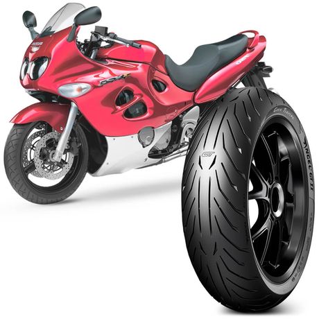 Pneu Moto Suzuki Gsx-R 750 Pirelli Aro 17 180/55-17 73w Traseiro Angel Gt 2