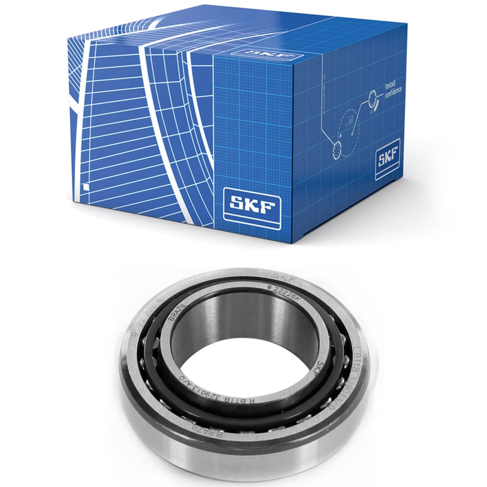Rolamento de roda SKF para Ford Ka traseiro 1997-2014, embalagem azul e peça em aço prateado