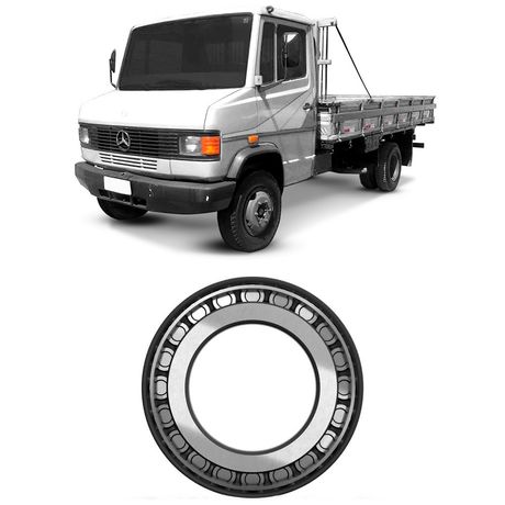 Rolamento Roda Mercedes-Benz 709 87 a 96 Dianteiro Interno Skf