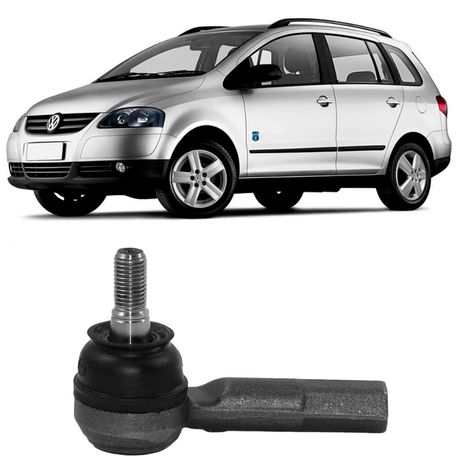 Terminal Direção Volkswagen Spacefox 2006 a 2017 Dianteiro Motorista Viemar