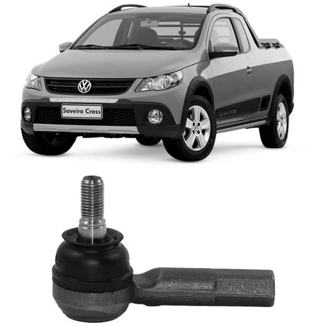 Terminal Direção Volkswagen Saveiro 2009 a 2018 Dianteiro Motorista Viemar