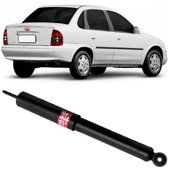 Amortecedor-traseiro-Kayaba-para-Corsa-Classic-2003-a-2016-modelo-3434553-com-embalagem-vermelha-e-preta-
