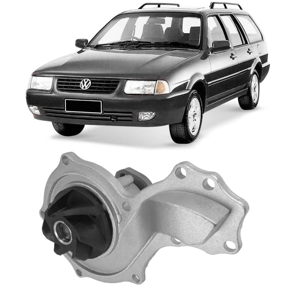 Bomba d'água Volkswagen Quantum vista frontal