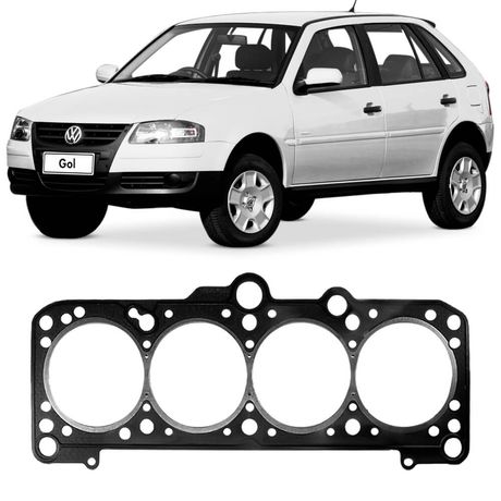 Junta Cabeçote Motor Volkswagen Gol G4 1.6 2005 a 2008 Sabó
