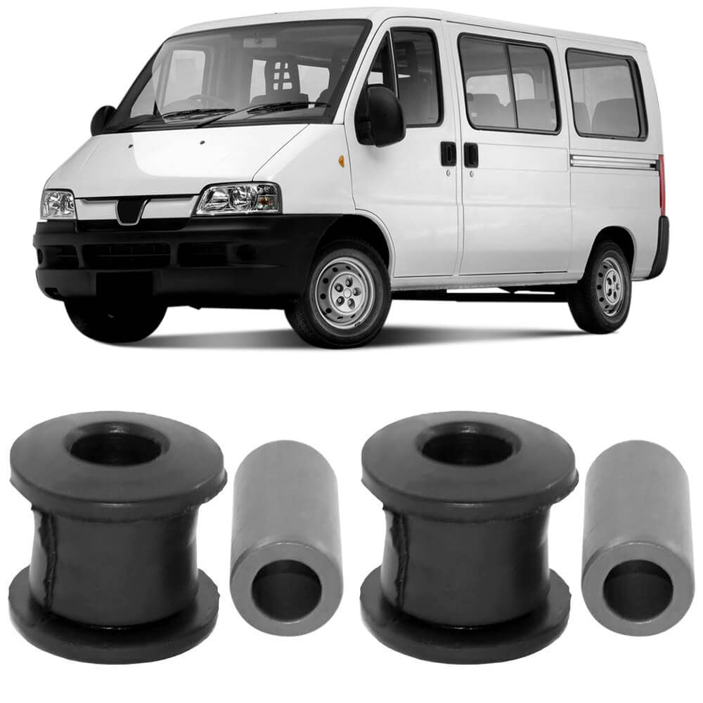 Peugeot Boxer e par de buchas bandeja dianteira Axios