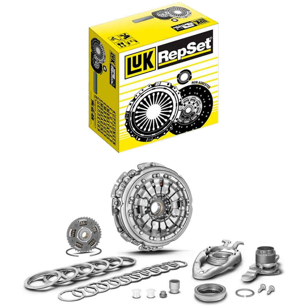 Kit Embreagem Dupla Volkswagen Golf 1.4 TSI 2014-2017 Luk - disco, platô e rolamento