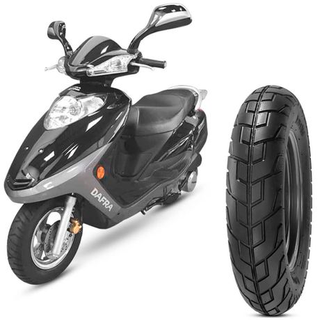 Pneu Moto Dafra Smart 125 Levorin by Michelin Aro 10 3.50-10 51j Dianteiro Monaco