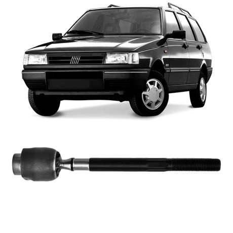 Barra Axial Direção Fiat Elba 86 a 91 Motorista Passageiro Viemar