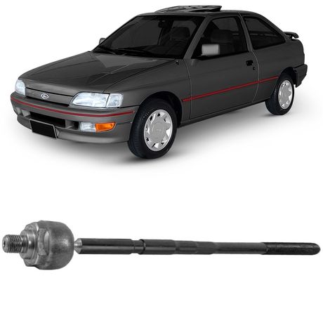 Barra Axial Direção Ford Escort 93 a 96 Motorista Passageiro Viemar