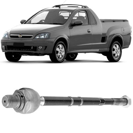 Barra Axial Direção Chevrolet Montana 2004 a 2010 Motorista Passageiro Viemar