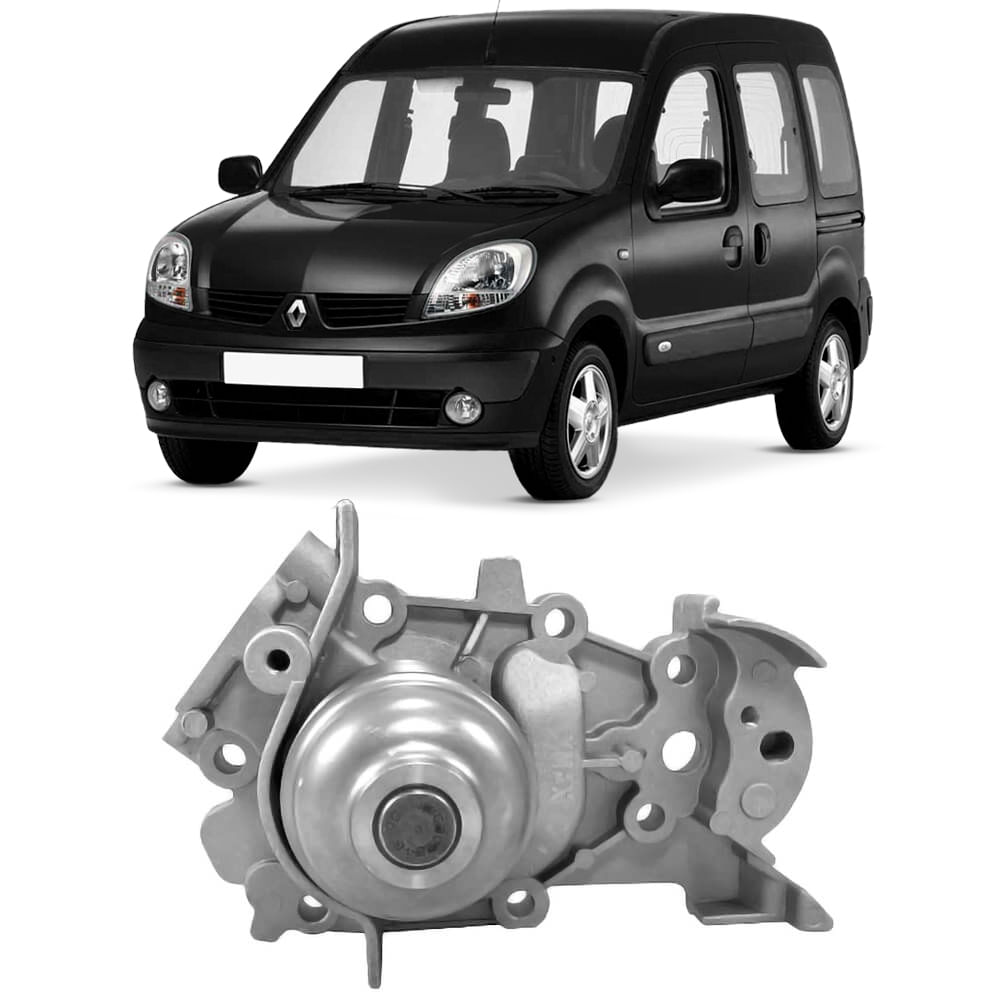 Renault Kangoo e bomba d'água Indisa