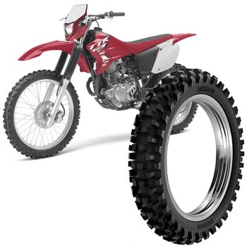 Pneu-Traseiro-Moto-TT-R-230-Rinaldi-Aro-18-100-100-18-59m-ideal-para-trilhas-e-off-road-com-desenho-eficiente-para-aderencia-