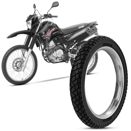 Pneu Moto Yamaha Xtz 250 Lander Rinaldi Aro 21 90/90-21 54s Dianteiro R34