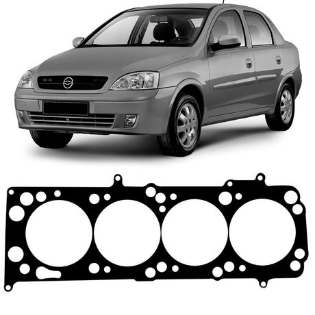 Junta Cabeçote Motor Corsa 1.8 8v 2002 a 2009 Metálica Sabó