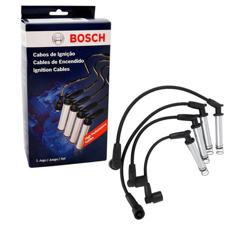Jogo Cabo Vela Ignição Chevrolet Blazer 2.4 2007 a 2011 Bosch