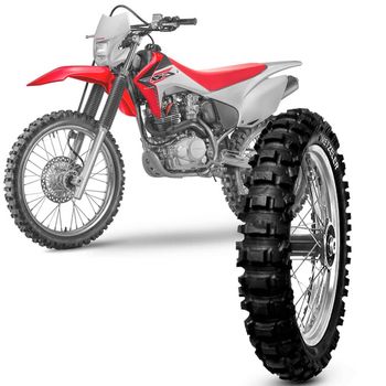 Pneu-traseiro-Metzeler-100-100-18-para-moto-Honda-CRF-230F-ideal-para-trilhas-e-terrenos-off-road-