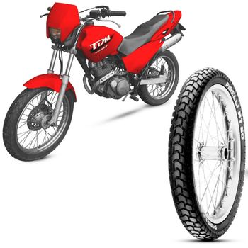 Pneu-dianteiro-Pirelli-Mt60-90-90-19-para-moto-TDM-225-aro-19-ideal-para-desempenho-em-diversos-terrenos-