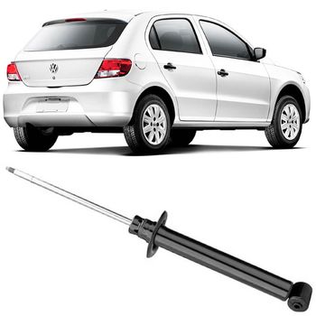 Amortecedor-traseiro-Nakata-AC312062-para-Gol-G5-G6-2008-a-2014-destacando-o-produto-e-embalagem-
