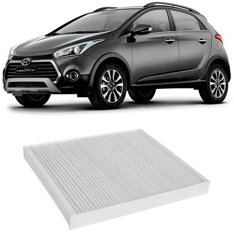 Filtro Cabine Ar Condicionado Hyundai HB20 2016 a 2018 Wega