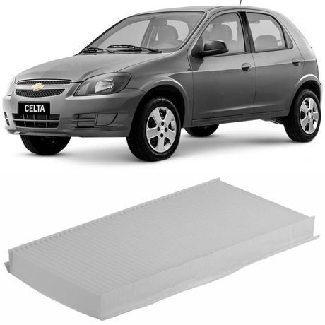 Filtro Cabine Ar Condicionado Chevrolet Celta 2001 a 2016