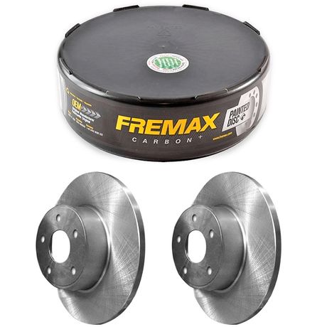Par Disco Freio Ducato 2.3 2.5 2.8 97 a 2017 Traseiro Sólido Fremax Aro 15
