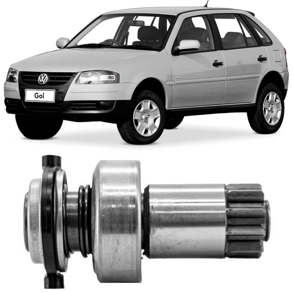 Bendix Impulsor Partida Volkswagen Gol G3 G4 99 A 2008 Bosch - Fortbras