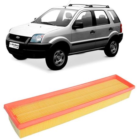 Filtro Ar Ford Ecosport 1.0 2003 a 2006 Wega