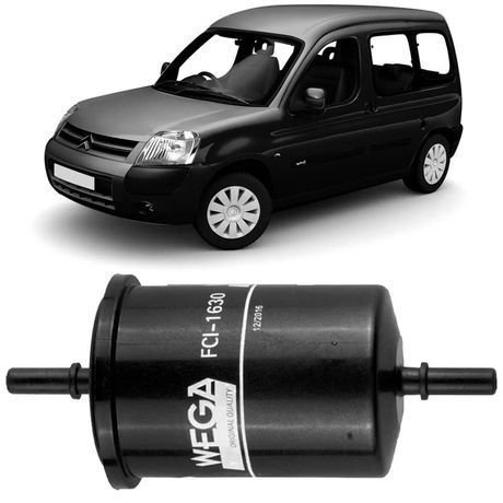 Filtro Combustível Citroen Berlingo 1.6 2005 a 2007 Wega