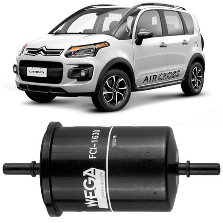 Filtro Combustível Citroen Aircross 1.6 2011 a 2018 Wega