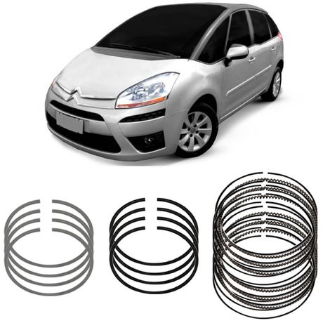 Jogo Anel Segmento STD C4 Grand Picasso 2.0 2010 a 2014 Metal Leve