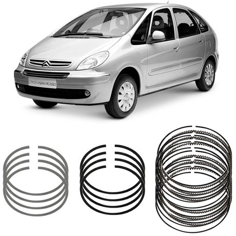 Jogo Anel Segmento STD Citroen Xsara 2.0 2000 a 2005 Metal Leve